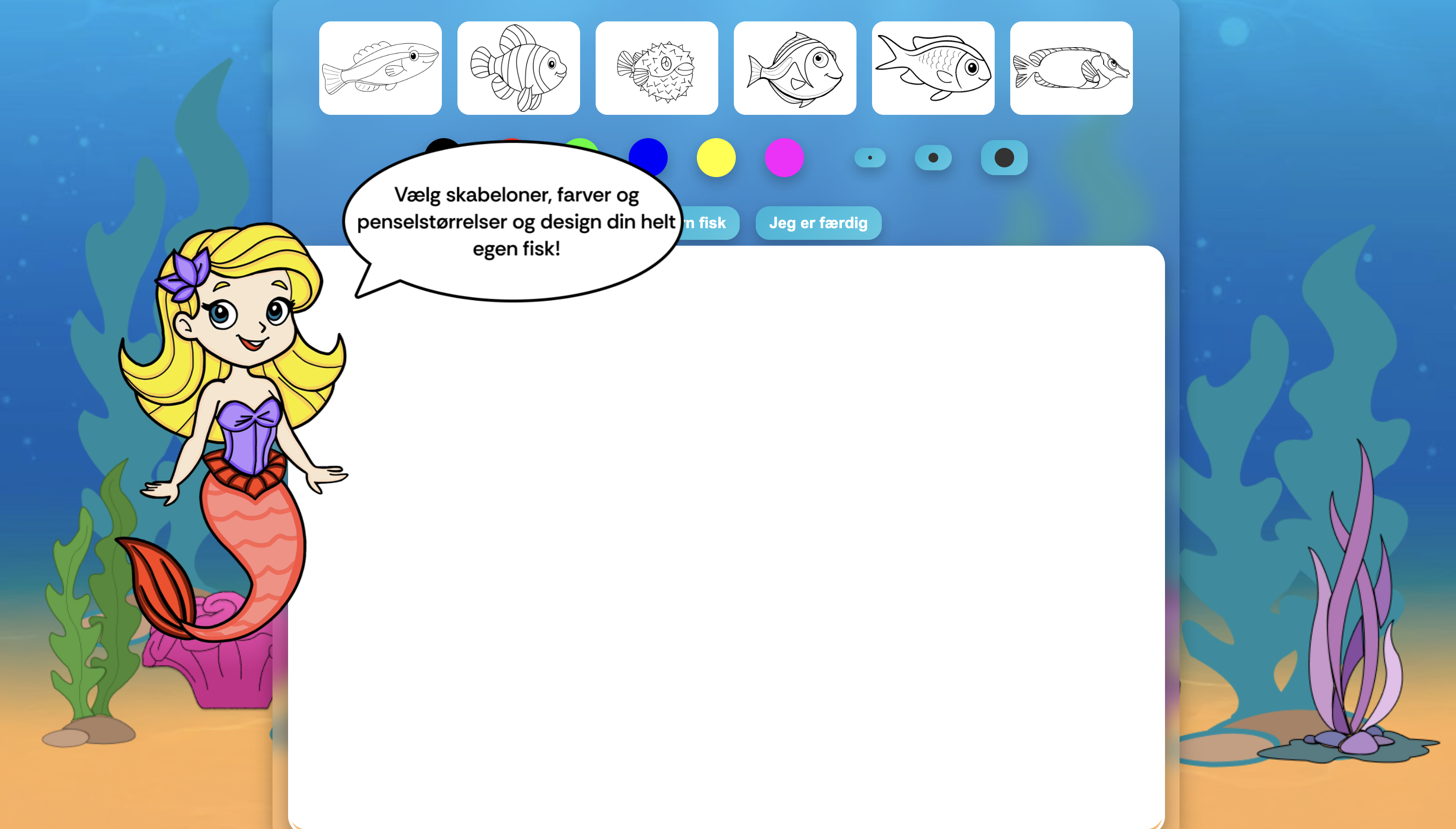 tegn din egen fisk